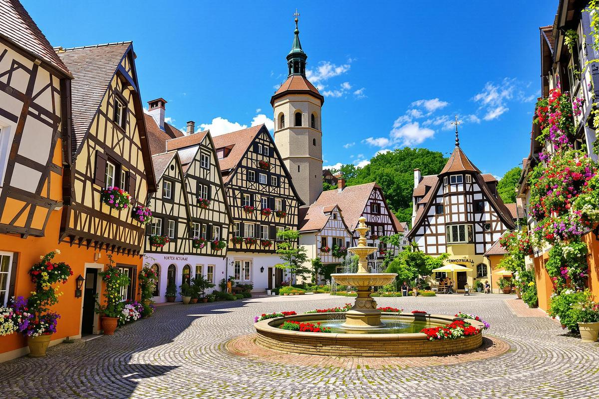 Entre ruelles fleuries et maisons à colombages, ce village alsacien à 1h de Strasbourg est parfait pour une promenade dès l'arrivée du soleil