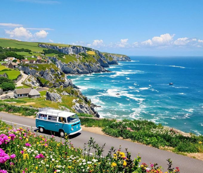Les 7 circuits incontournables pour un road trip en van au printemps 2025