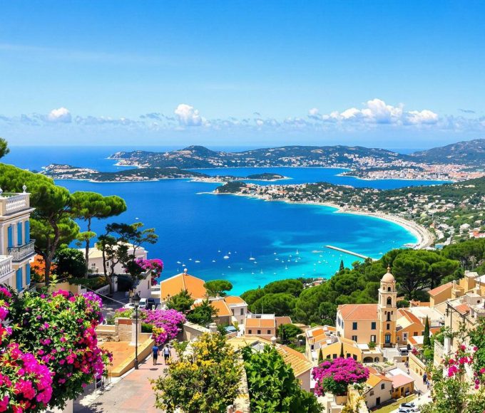 Perché au-dessus de Saint-Tropez, ce village offre une vue imprenable sur la Méditerranée