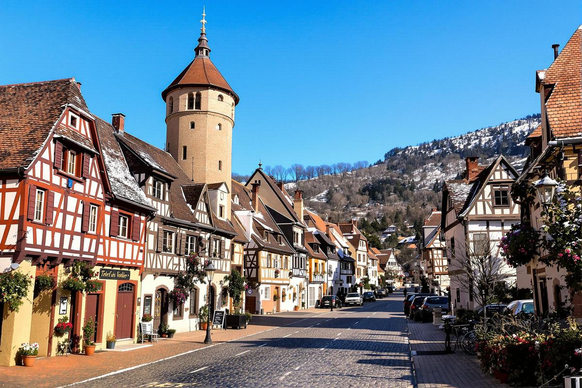 Située à 1h45 de Strasbourg, cette cité alsacienne au charme unique est idéale pour la fin de l’hiver