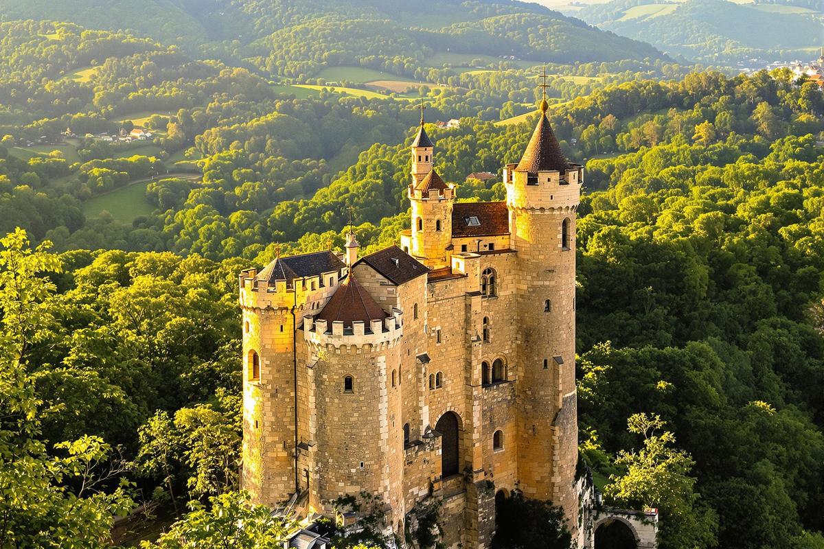 Un village d’Occitanie digne des plus beaux récits, avec ses châteaux perchés