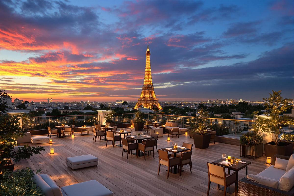 Vip Rooftop Paris Découvrez le plus grand rooftop de Paris : 350 m² avec vue imprenable ...