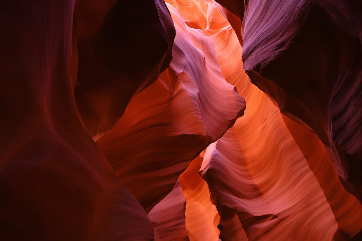 Ce canyon d’Arizona où la lumière traverse la roche depuis 14 millions d’années