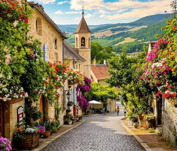 Ce petit village de charme, situé en plein cœur du massif des Maures, est l'un des plus beaux à voir dans le sud de la France