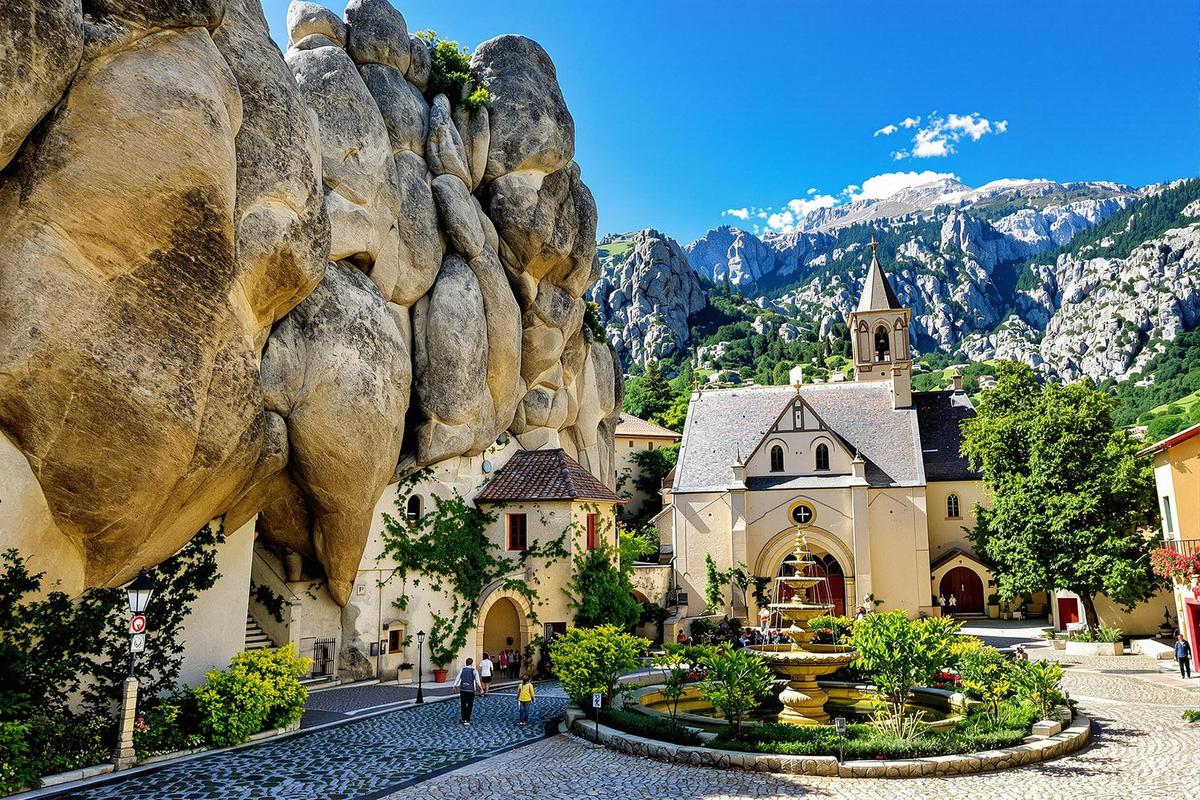Ce village des Alpes-de-Haute-Provence où 1013 habitants vivent entre grès géants.jpg