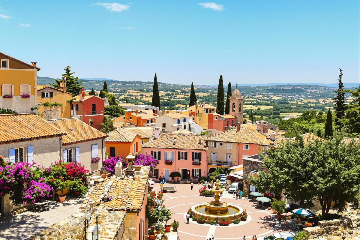 Cette jolie destination provençale, située en plein cœur du Var, fait partie des Plus Beaux Villages de France