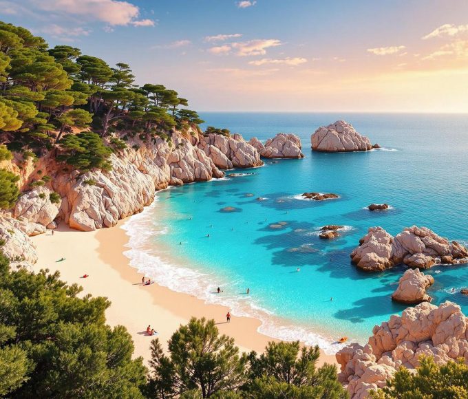 On se croirait aux Seychelles : et pourtant cette plage de sable blanc est française, voici où la trouver !.jpg