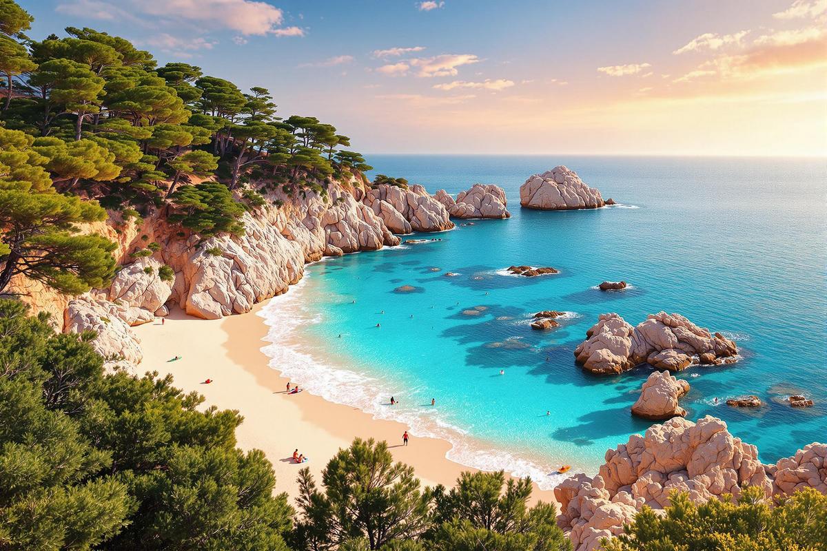 On se croirait aux Seychelles : et pourtant cette plage de sable blanc est française, voici où la trouver !.jpg