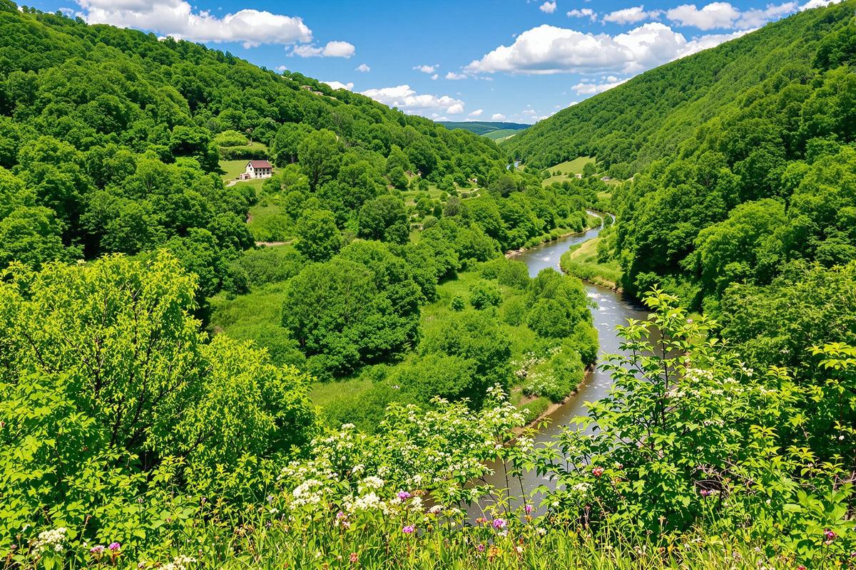 On se croirait en Amazonie : en plein cœur de l’Auvergne, ce site verdoyant n’est pas surnommé le Paradis pour rien.jpg