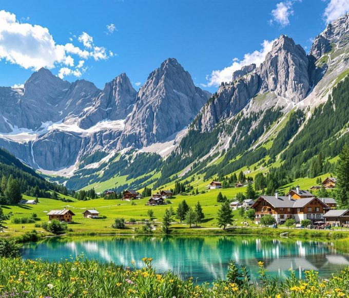 Peu de randonneurs viennent dans cette vallée des Alpes… Et pourtant, elle rivalise avec Chamonix