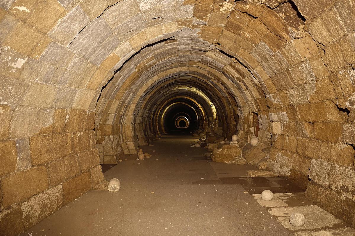 Sous les rues de cette cité antique, un gigantesque réseau de galeries souterraines vient d'être dévoilé au public.jpg