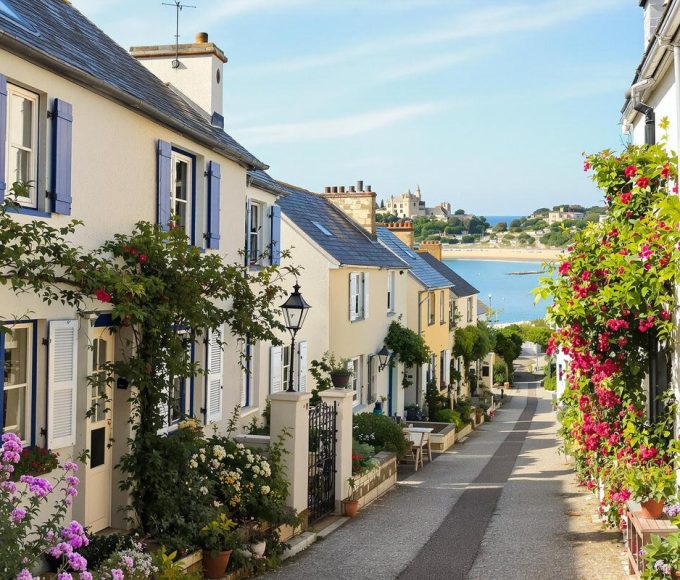 Sur la côte atlantique, une station balnéaire bretonne séduit les jeunes retraités en quête de sérénité