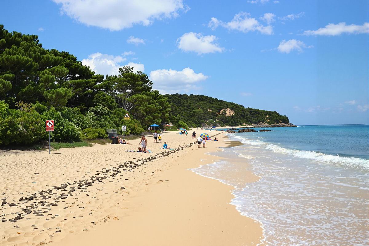 Cette plage du bassin d’Arcachon est à éviter pour la baignade (attention !).jpg