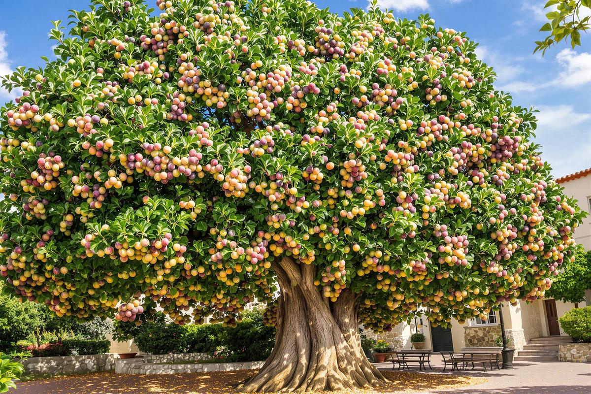 Record botanique mondial : 150 variétés poussent sur ce même arbre incroyable.jpg