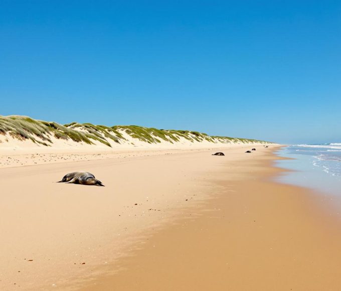 Cette plage de 10 km où des phoques se reposent à marée basse.jpg