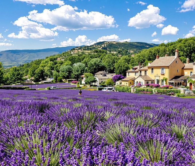 Luberon : entre lavande, montagnes et ciel bleu, ce village semble peint à l’aquarelle.jpg
