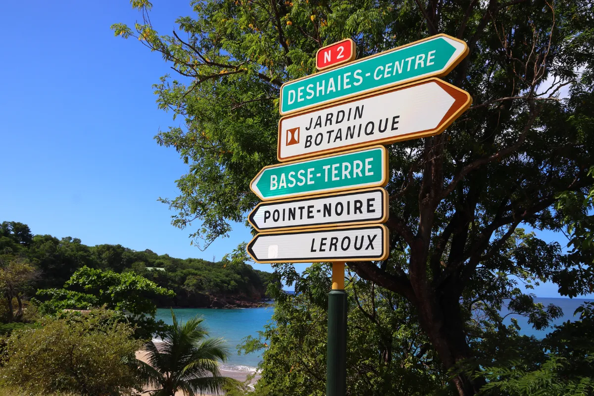 route en guadeloupe